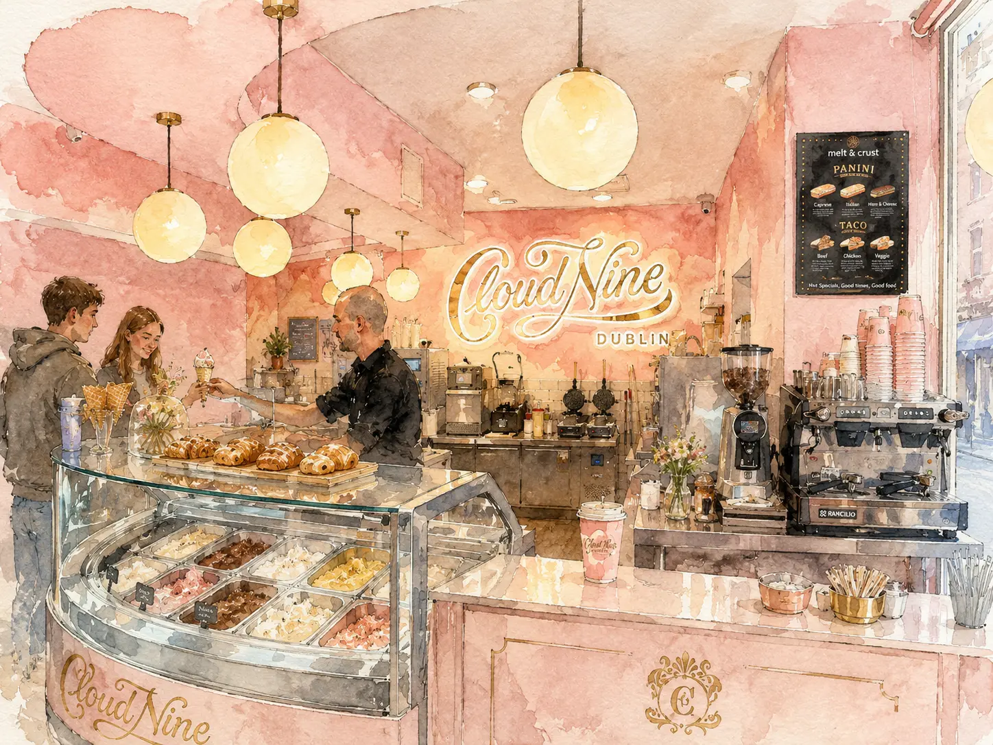 Cloud Nine Gelato, Dame Street