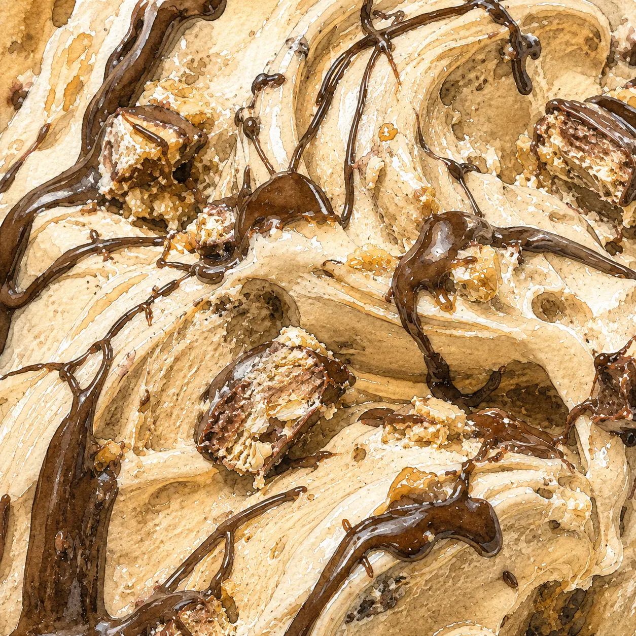 Kinder Bueno gelato
