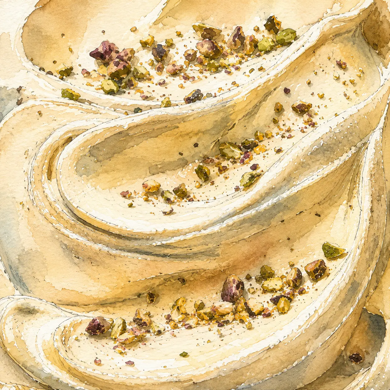 Pistachio gelato